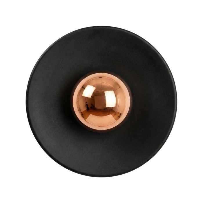 Opviq Node - 16150 Lámpara de Pared de Metal Negro y Cobre Opviq Node - 16150 Lámpara de Pared de Metal Negro y Cobre